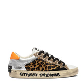 Sneaker CRIME LONDON DISTRESSED 25004 - Leopardato